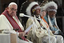 Papież Franciszek w Kanadzie. Mówił o krzywdach wyrządzonych przez katolików