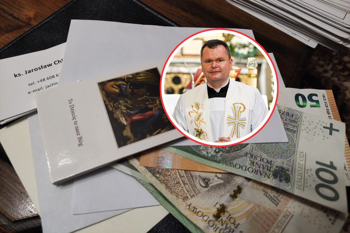 Chodził 14 h po kolędzie. Ksiądz wprost o kopertach. "Jak ktoś daje - to biorę"