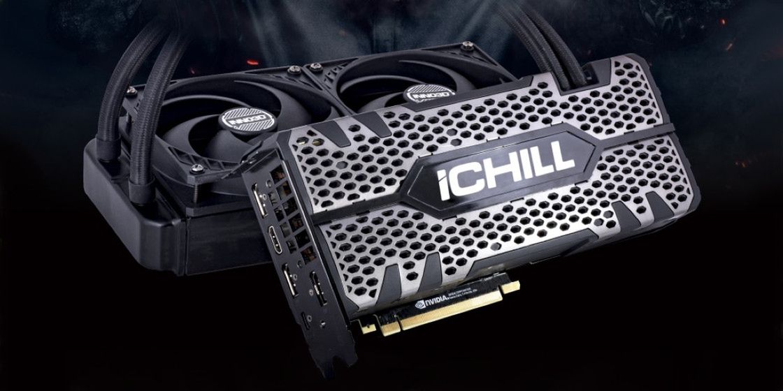 Inno3D GeForce RTX 2080 iChill Black. Fabryczne chłodzenie cieczą w grafice