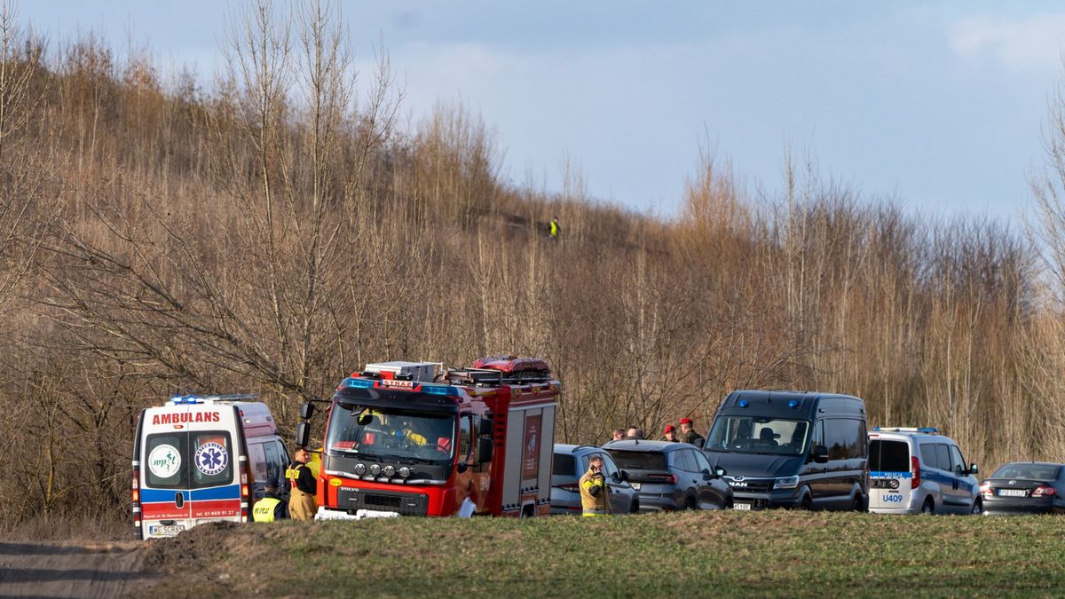 Miejsce znalezienia drona.