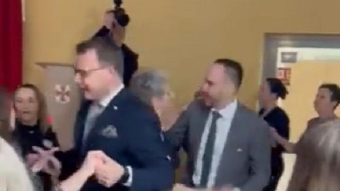 Politycy Solidarnej Polski na potańcówce