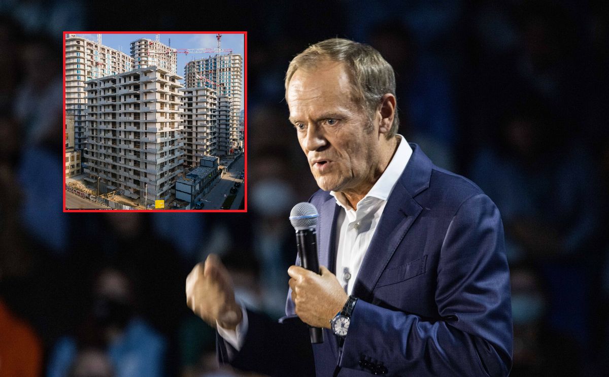 Donald Tusk stawia na temat mieszkań. Będzie on kluczowy w kampanii