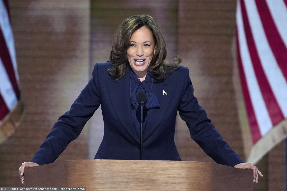 Kamala Harris przyjęła nominację. Wygłosiła płomienne przemówienie