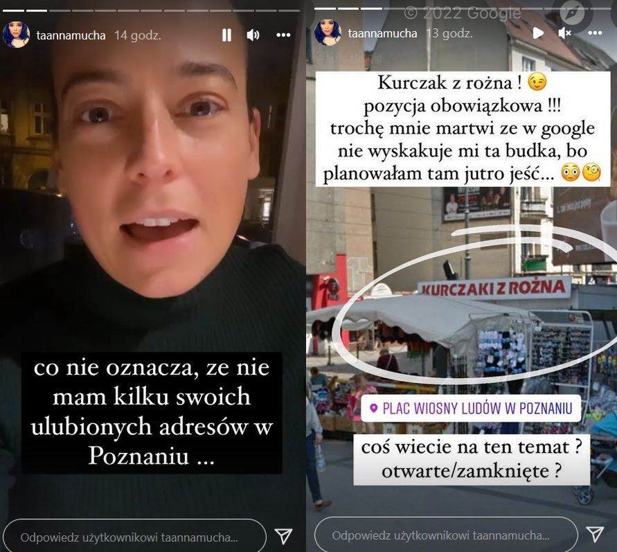 Anna Mucha poleca kurczaka z rożna