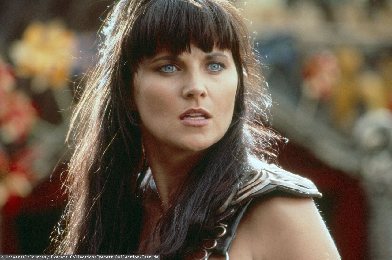 Lucy Lawless w "Xena" Wojownicza księżniczka"