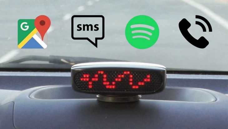 Dashbot: inteligentny samochodowy odtwarzacz, nawigacja i telefon 1