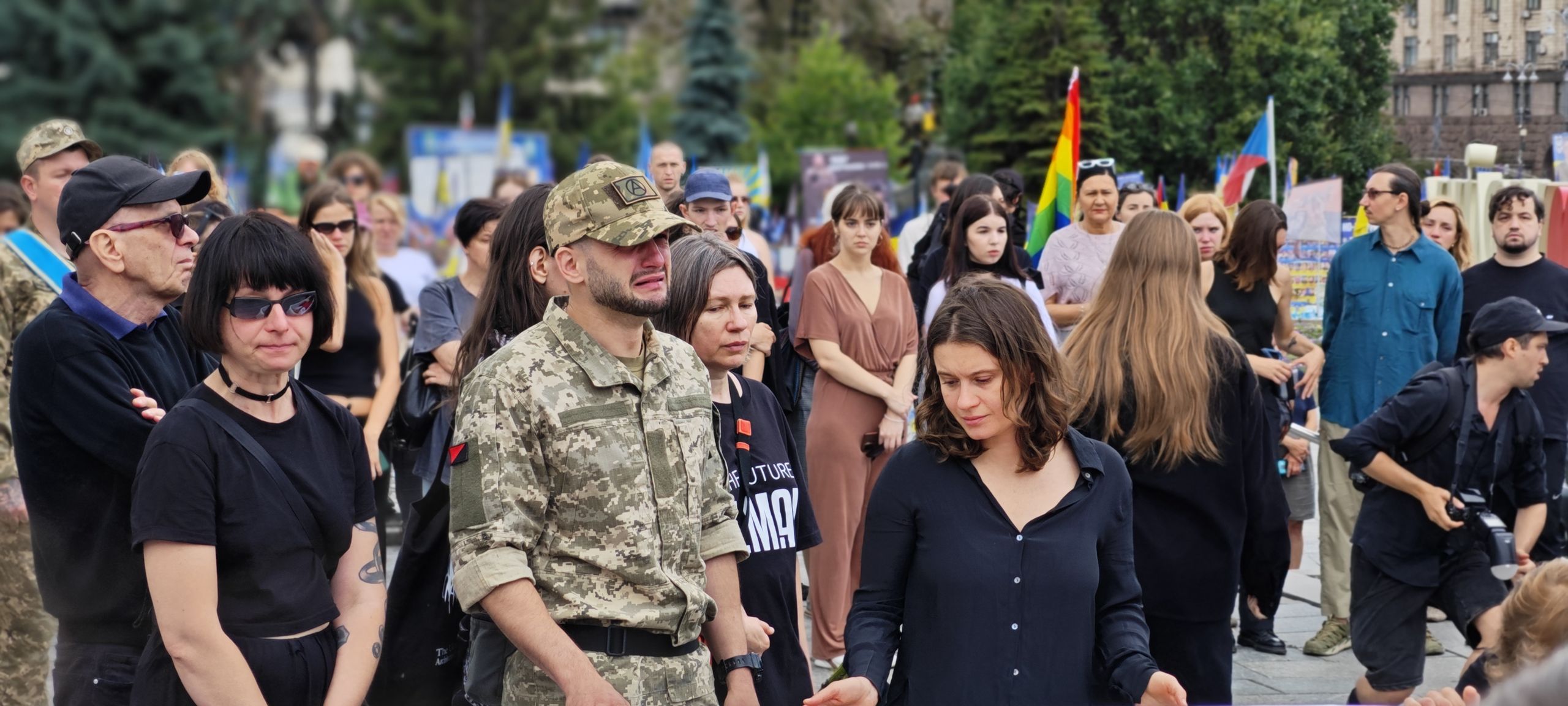 Pogrzeb ukraińskiego żołnierza