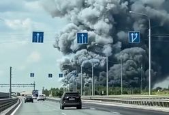 Wielki pożar w Rosji. Płonie magazyn giganta