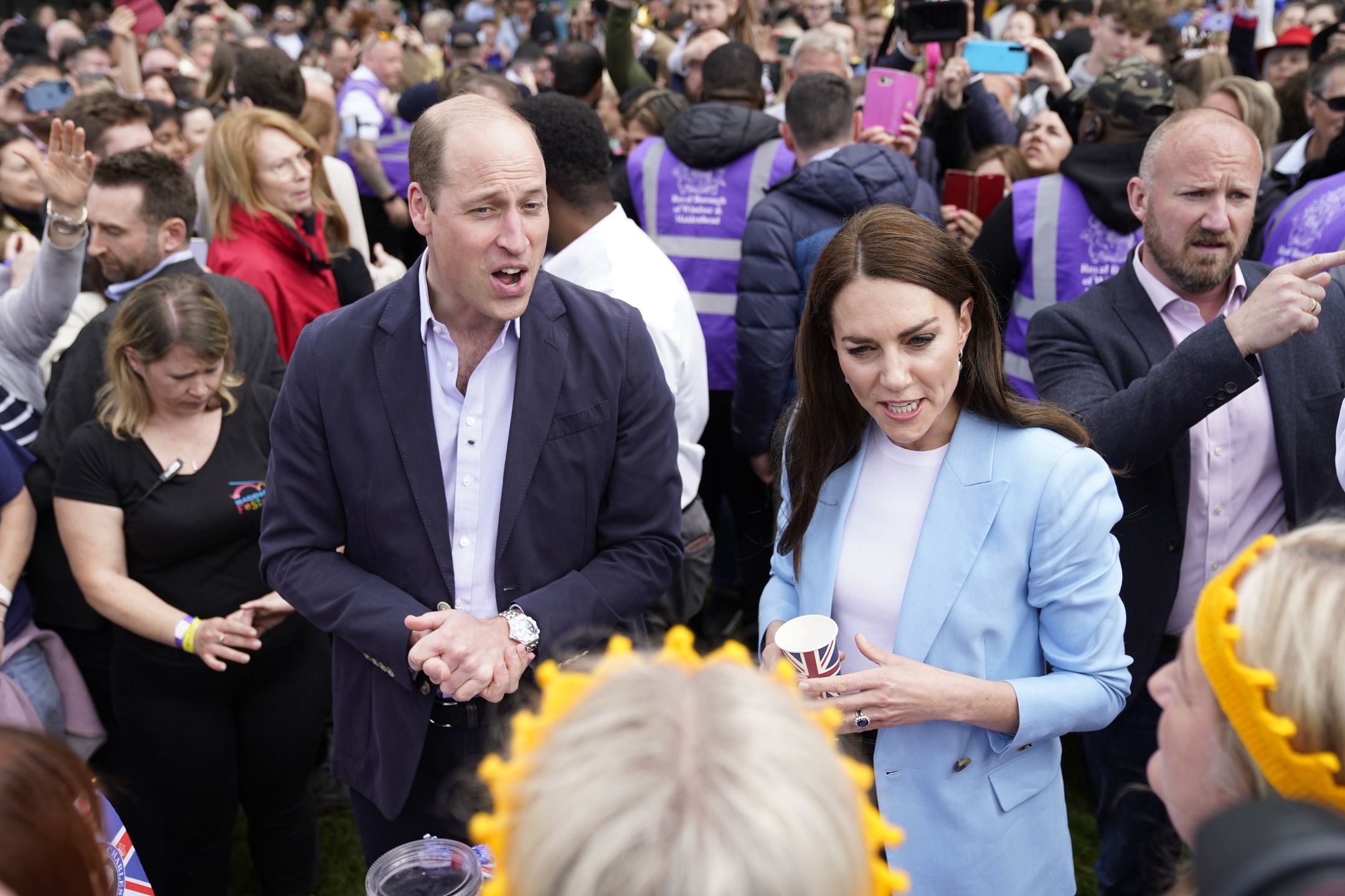Kate Middleton i książę William spotkali się z poddanymi