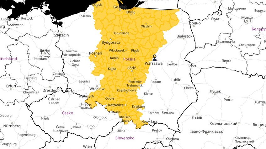 IMGW ostrzega. Lepiej uważać