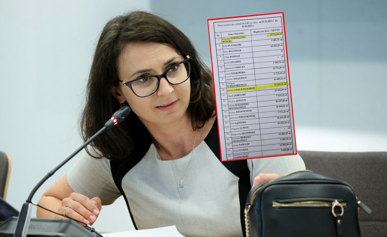 Wiemy, ile zarobili członkowie KRS. Poseł PiS od razu wytknął posłance KO