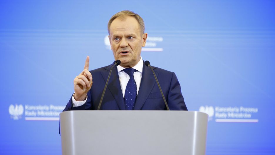 Konferencja premiera Donalda Tuska po szczycie rolniczym
29.02.2024 Warszawa Konferencja premiera Donalda Tuska po szczycie rolniczym Fot. Filip Naumienko/REPORTER
N/z: Donald Tusk
Filip Naumienko/REPORTER