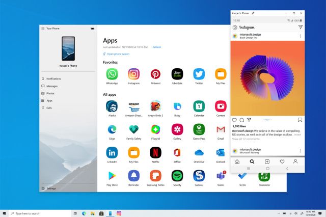 Aplikacje ze smartfonów Android dostępne na Windows 10. Nie chodzi o emulator