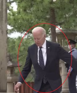 Biden prawie spadł ze schodów. Wszystko nagrały kamery