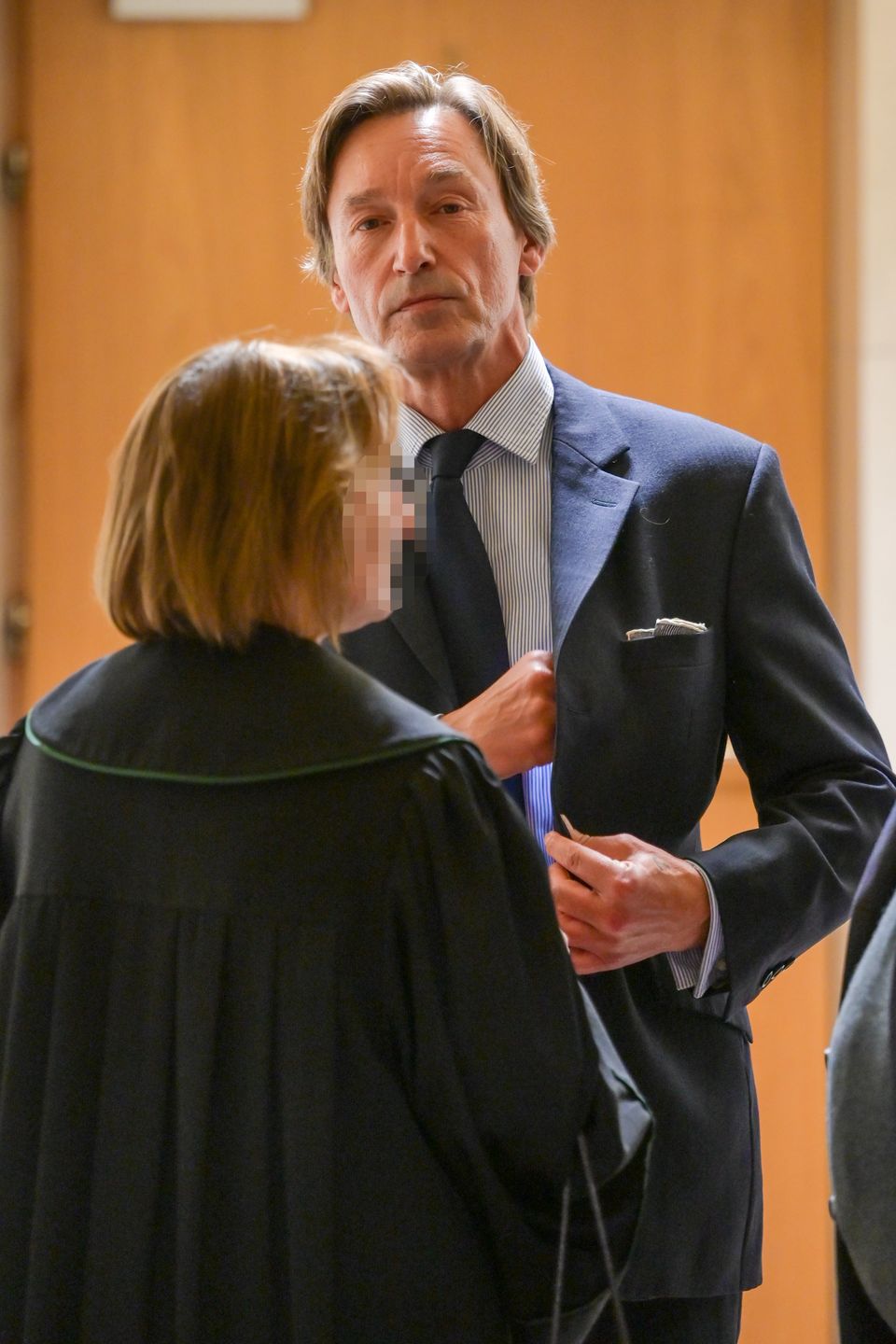 Paul Montana na ogłoszeniu wyroku