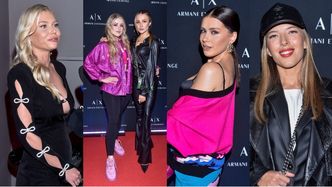 Celebrytki na imprezie Armani Exchange Party: grająca ramieniem Sieklucka, Madeńska w dzwonach i elegancka Janoszek (ZDJĘCIA)