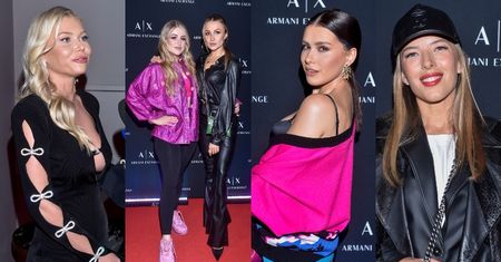 Celebrytki na imprezie Armani Exchange Party: grająca ramieniem Sieklucka, Madeńska w dzwonach i elegancka Janoszek (ZDJĘCIA)