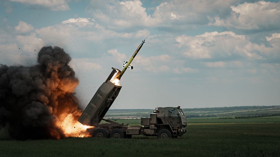 Wyrzutnia HIMARS w akcji w Ukrainie