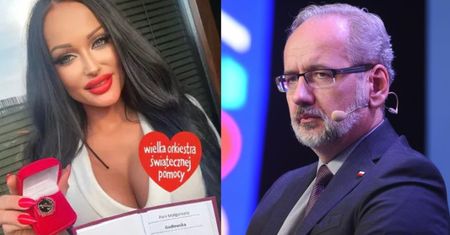 Małgorzata Godlewska przekazała swoje odznaczenie od ministra Niedzielskiego na... WOŚP!
