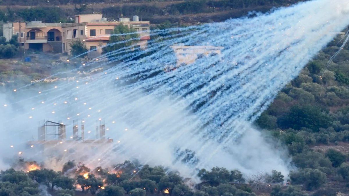 Biały Fosfor używany przez Izrael