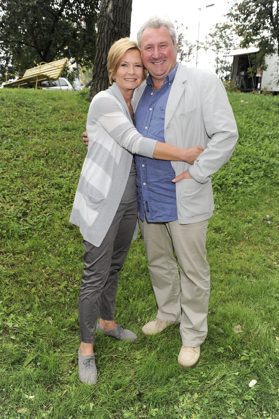 Klan - spotkanie z aktoramiBursztynowicz Barbara, Grabarczyk Andrzej 2010-08-26mkudelski