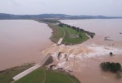 Runął przepust między zbiornikami. Dramatyczna sytuacja na Dolnym Śląsku