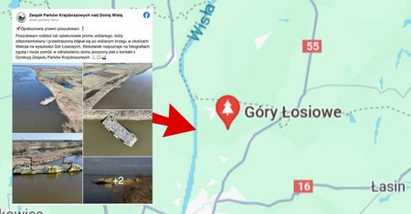 Prom dryfuje po Wiśle. Poszukiwany właściciel