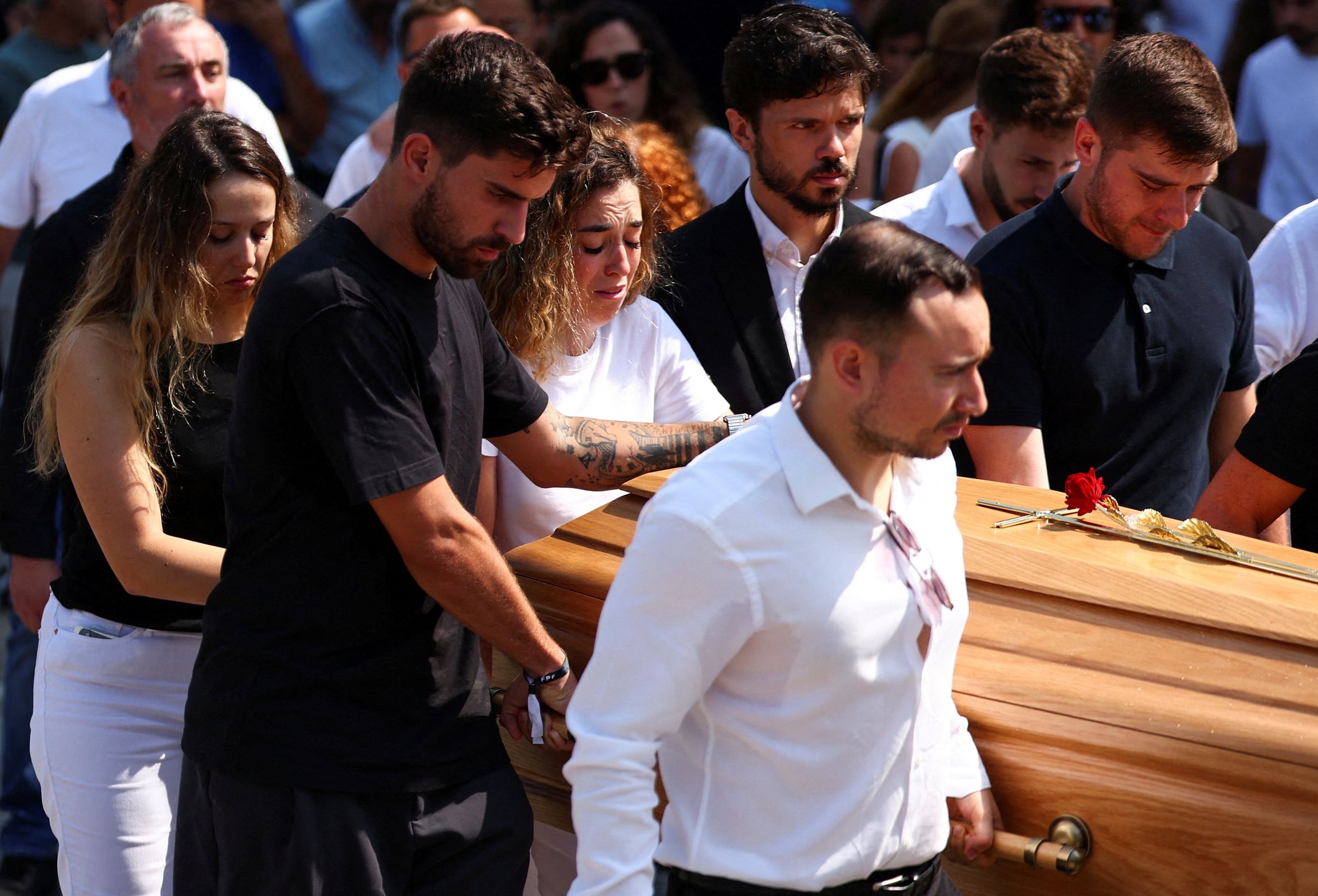 Ostatnie pożegnanie Diogo Joty i jego brata
