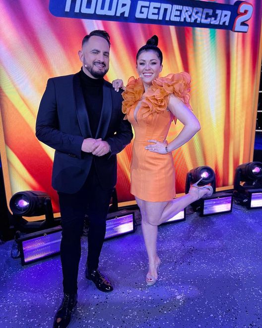 Katarzyna Cichopek i Agustin Egurrola podczas finału "You Can Dance"
