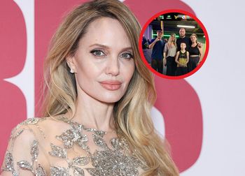 "Wpadła do naszej siłowni". Angelina Jolie z synem w Ukrainie