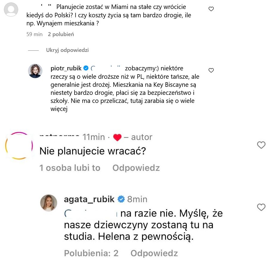 Agata i Piotr Rubikowie odpowiadają na pytania internautów