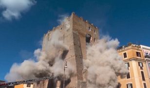 Tragedia w sercu Rzymu. Nagranie z wypadku niedaleko Koloseum