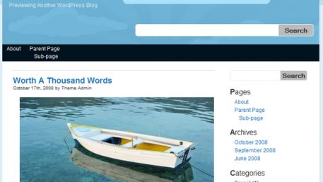 7 skinów do Wordpressa wzorowanych na Twitterze 1
