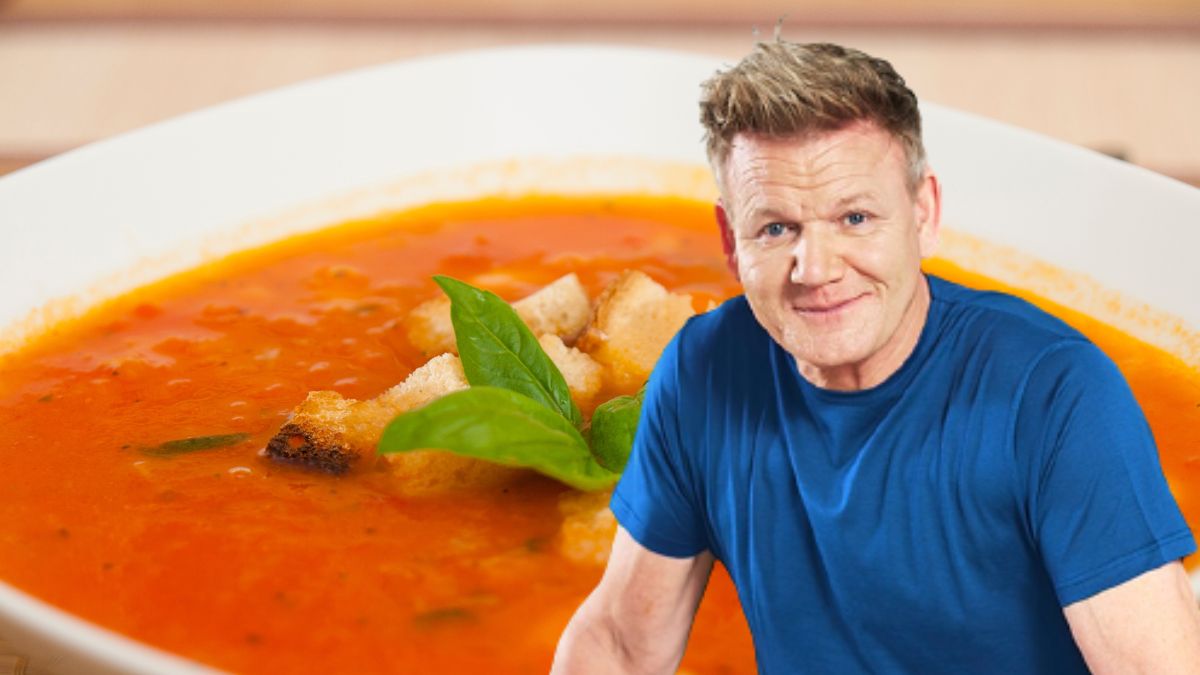 Gordon Ramsay zdradził swój przepis na zupę pomidorową