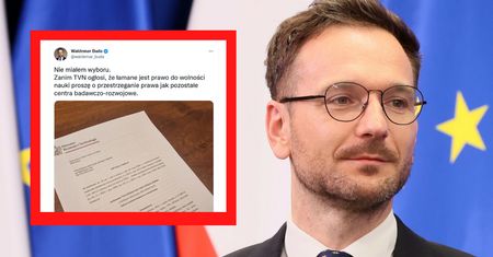 Minister o decyzji ws. TVN. "Nie miałem wyboru"