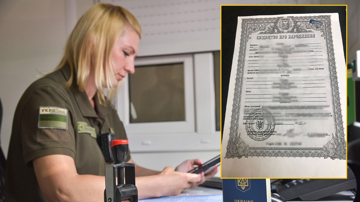 Aby wyjechać za granicę kupił fałszywy akt urodzenia dziecka 