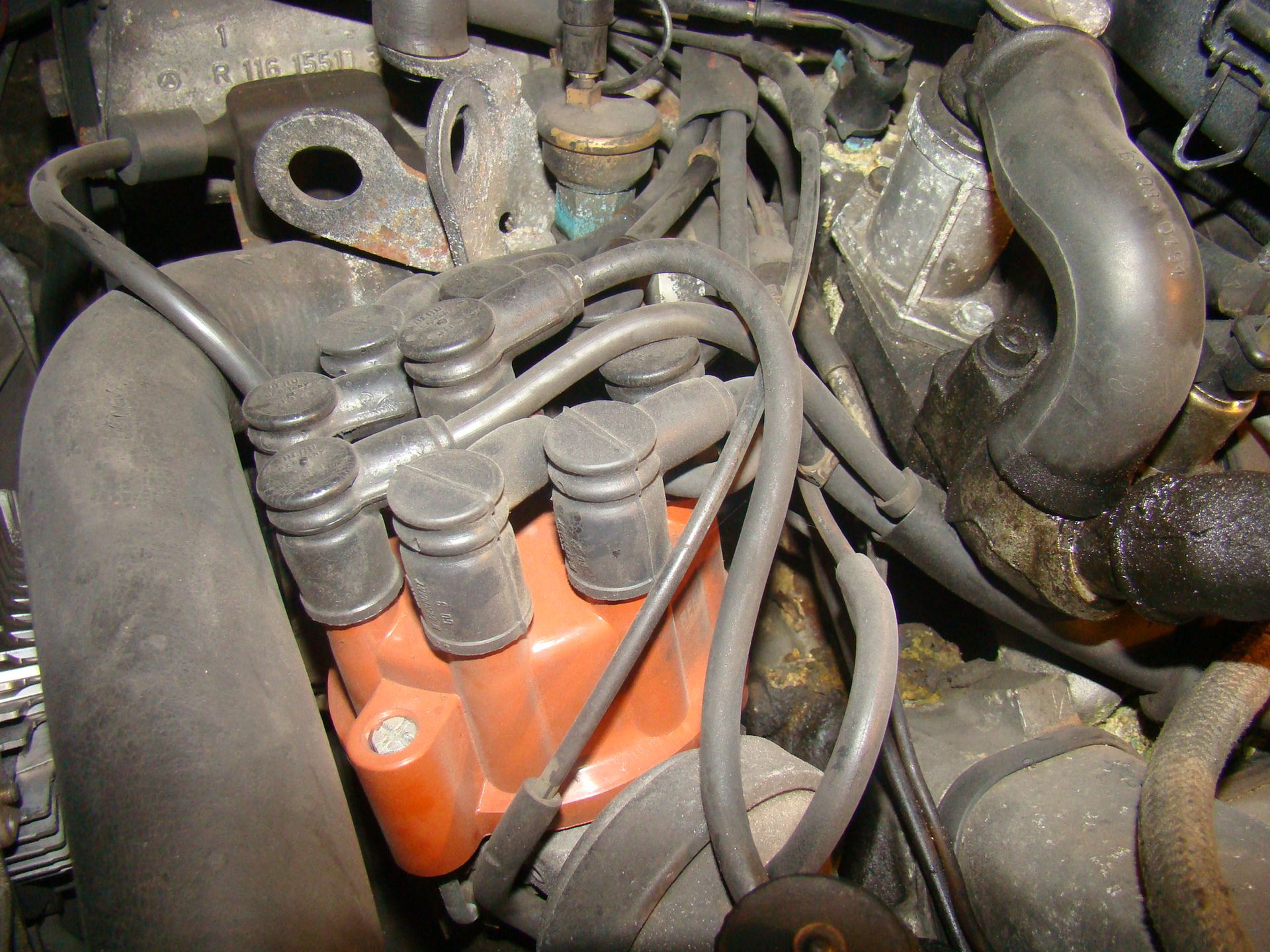 Mercedes 450 SL (R107) - Kopułka aparatu zapłonowego