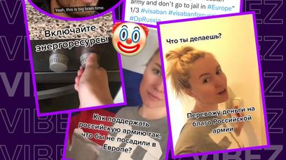 Rosyjska influencerka nie wyłącza światła w pokoju. Tak chce zaszkodzić Europie