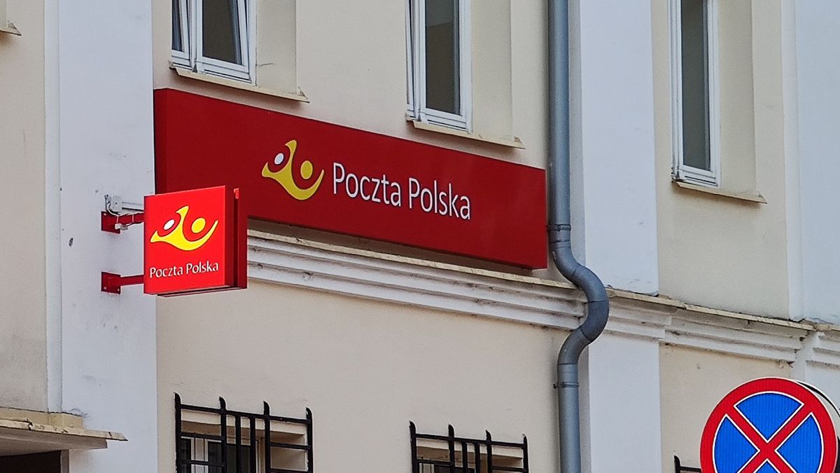 Bialystok, 16.07.2020. Bank pocztowy budynek Poczta Polska