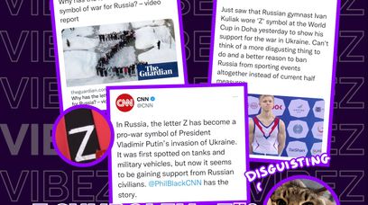 Litera "Z" - co oznacza? Dlaczego "Z" = rosyjska propaganda? I co ma z tym wspólnego SWASTYKA?