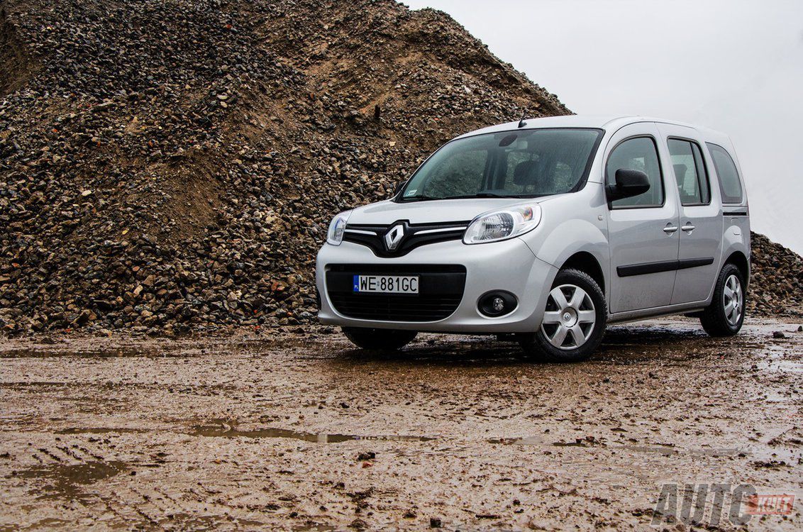 Renault Kangoo jest przestronnym i pomysłowo zaprojektowanym modelem