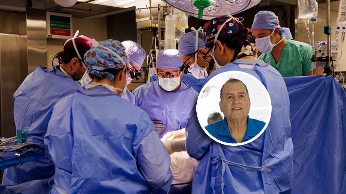 Chirurdzy przeszczepiają pacjentowi  nerkę świrni 