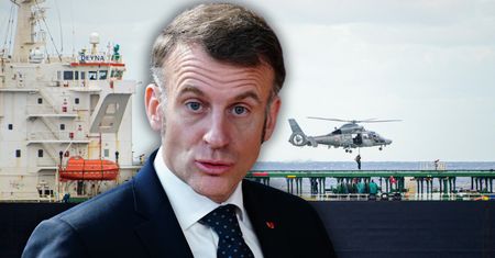 Francja zatrzymała okręt rosyjskiej "floty cieni". Mocne słowa Macrona