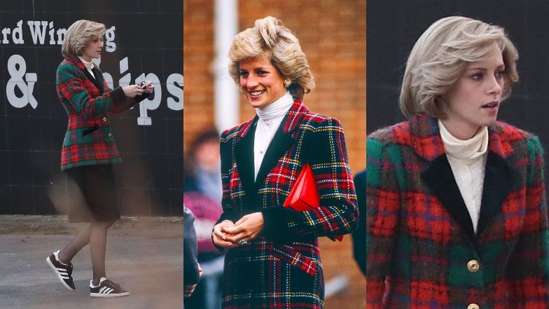 Kristen Stewart ucharakteryzowana na księżną Dianę