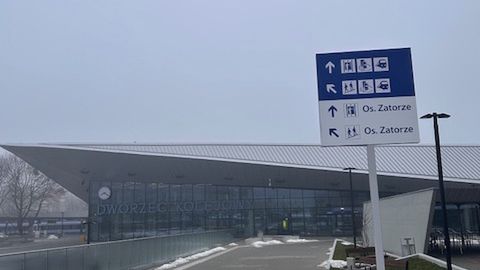 Nowy dworzec kolejowy w Olsztynie 