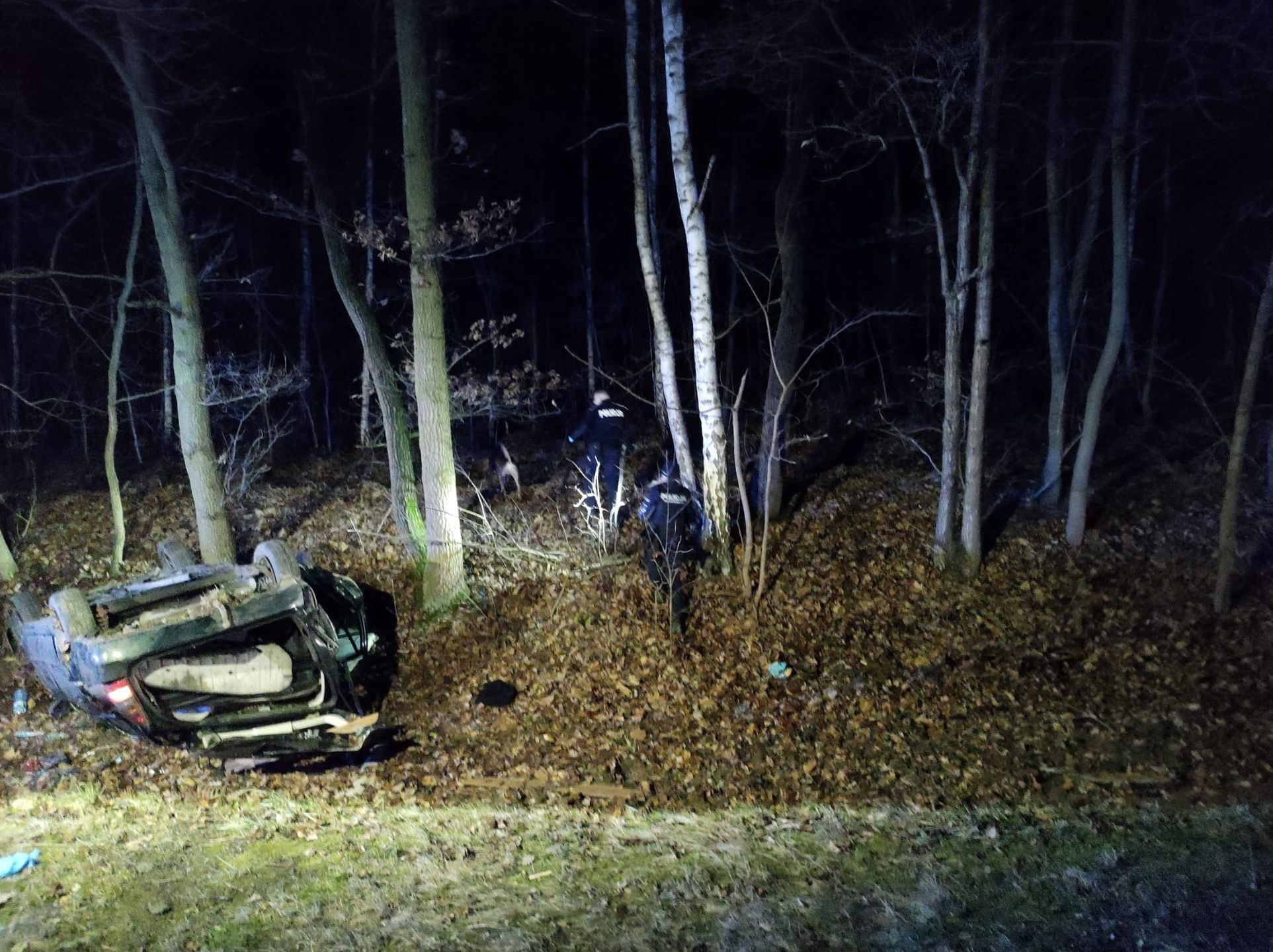 Wypadek w miejscowości Czerwona Wieś