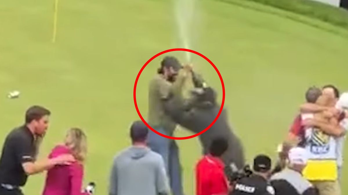 Kuriozalna sytuacja podczas turnieju golfowego