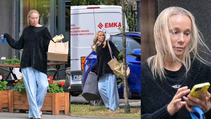 Sonia Bohosiewicz zaparkowała w niedozwolonym miejscu