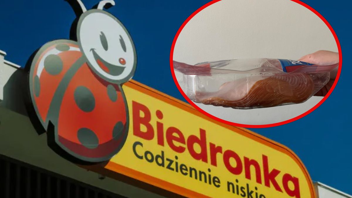 Tak wyglądała wędlina z Biedronki.