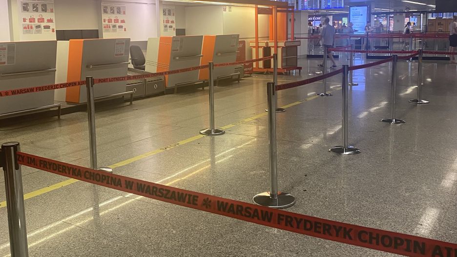 Terminal na lotnisku im. Fryderyka Chopina w Warszawie 